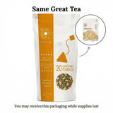 SUGIMOTO TEA Japanese Genmaicha with Matcha Green Tea Bags 20 Count