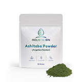 Holistic Bin Ashitaba Powder Organic Angelica Keiskei Leaf | Phyto-Dense Chalcone Superfood for Smoothies, Soups & Tea | Finely Milled Fresh Leafy