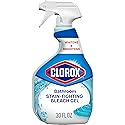 Clorox Bathroom Stain-Fighting Bleach Gel, 30 Fluid Ounces (Package May Vary)