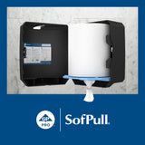 Georgia-Pacific SofPull Centerpull Regular Capacity Premium Paper Towel, White, 28124, 324 Sheets Per Roll, 6 Rolls Per Case