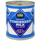 BANDIFoods Imported Full Cream Sweetened Condensed Milk, 13.6 Ounce (Pack of 4), Easy Opener, Authentic Delicious Taste for Baking, Tea and Coffee