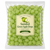 Sanded Green Apple Hard Candy, Tart Fruit Flavor - 5 lb (Approx. 450 pieces)