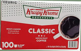 Krispy Kreme Bright & Smooth Medium Roast Coffee, Donuts, 100 ct.