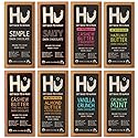 HU Dark Chocolate Bars Variety Pack, 8 Count - Simple, Salty, Cashew Buter Raspberry, Hazelnut Btr, Cashew Bttr & Vanilla Bean, Almond Butter & Puffed
