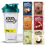 Keto Chow Essentials Kit Meal Replacement Shake Powders, Nutritionally Complete Low Carb Meal, High Protein Breakfast or Lunch Replacement, Gluten
