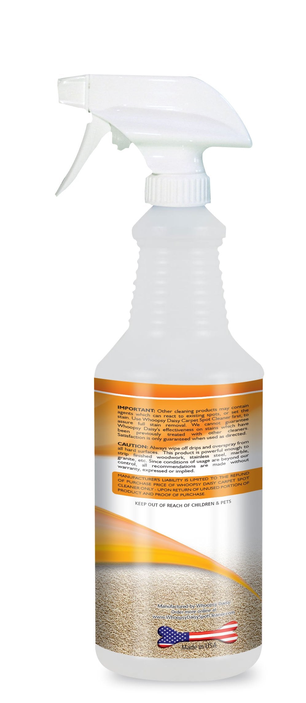 Pet Stain & Odor Eliminator Carpet Spot Cleaner (Fresh Citrus Scent) 32 FL OZ