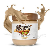 Filbert Spread Milky Premium Hazelnut Cream Milky - 400g Jar | Palm Oil Free, Non-GMO, Gluten Free | Smooth & Sweet Hazelnut Milk Spread