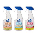 Motsenbocker’s Lift Off 99089 3-in-1 Stain Removal Kit 16-Ounce Spray Bottles Fast and Easy Removal of All Types of Stains Use for Pre-Wash Laundry