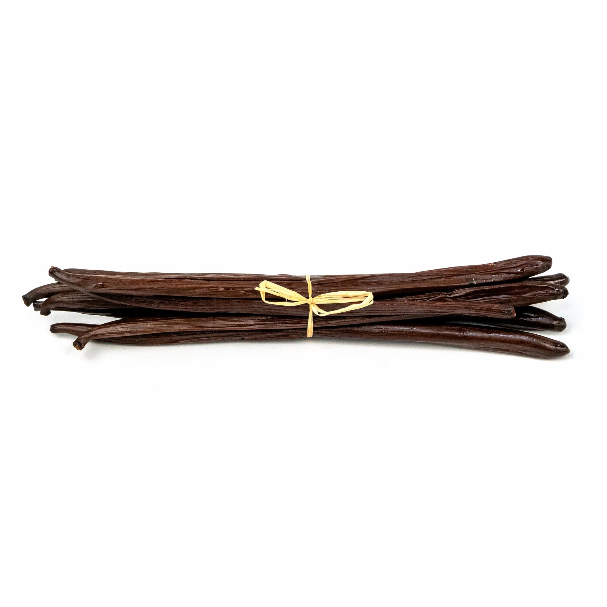 Nicaragua Vanilla Beans Whole Grade A Pods for Homemade Vanilla Extract, Baking, Ice Cream, Flavoring, & Powder - Planifolia - 10 PK