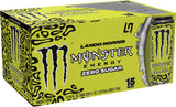 Monster Energy Lando Norris, Sugar Free Energy Drink, 16 Ounce (Pack of 15)