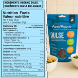 Aqua Veggies Organic Atlantic Dulse Flakes 4 Oz , Hand-Harvested, Sun-Dried Bay of Fundy, Excellent Source of Vitamins B6, B12, Iron, Iodine, Protein