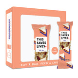 This Bar Saves Lives., Granola Bars Peanut Butter Jelly, 1.4 Oz, 12 Pack