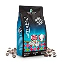 Well-Bean Coffee - Better Half, Light Roast, Half Caff, Whole Bean, Swiss-Water-Processed, No Chemicals, Small Batch, Soecialty Grade,12 oz, Pack of 1