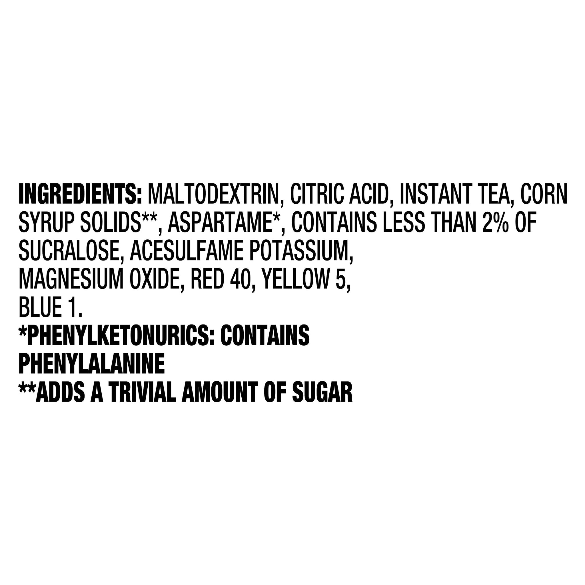 Crystal Light Drink Mix, 6 Pitcher Packets, for Flavorful Hydration and Shareable Refreshment, Sweet Tea Natural Flavor, Made with Black Tea, 1.56 oz