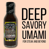 Croix Valley Worcestershire Sauce & Steak Marinade - 3 Pack (12 oz Glass Bottles) - Rich Umami with Savory Tang - Gluten-Free, No MSG, No High
