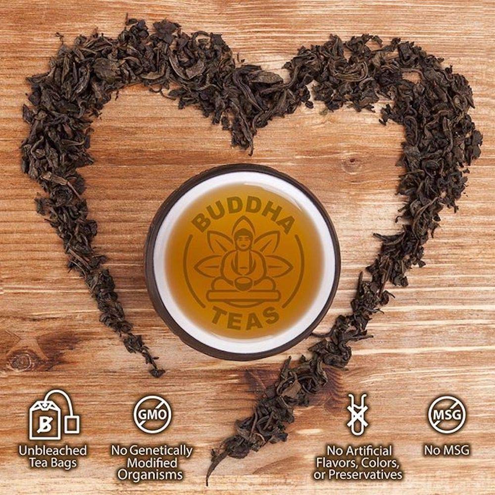Organic Zenergy Blend Tea - Kosher, Contains Caffeine, GMO-Free - 18 Bleach Free Tea Bags