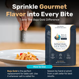 Baja Gold Signature Mineral Sea Salt - Recommended by Gary Brecka - Organic Natural Grain Salt for Cooking & Baking | Authentic Baja Salt | Ideal for