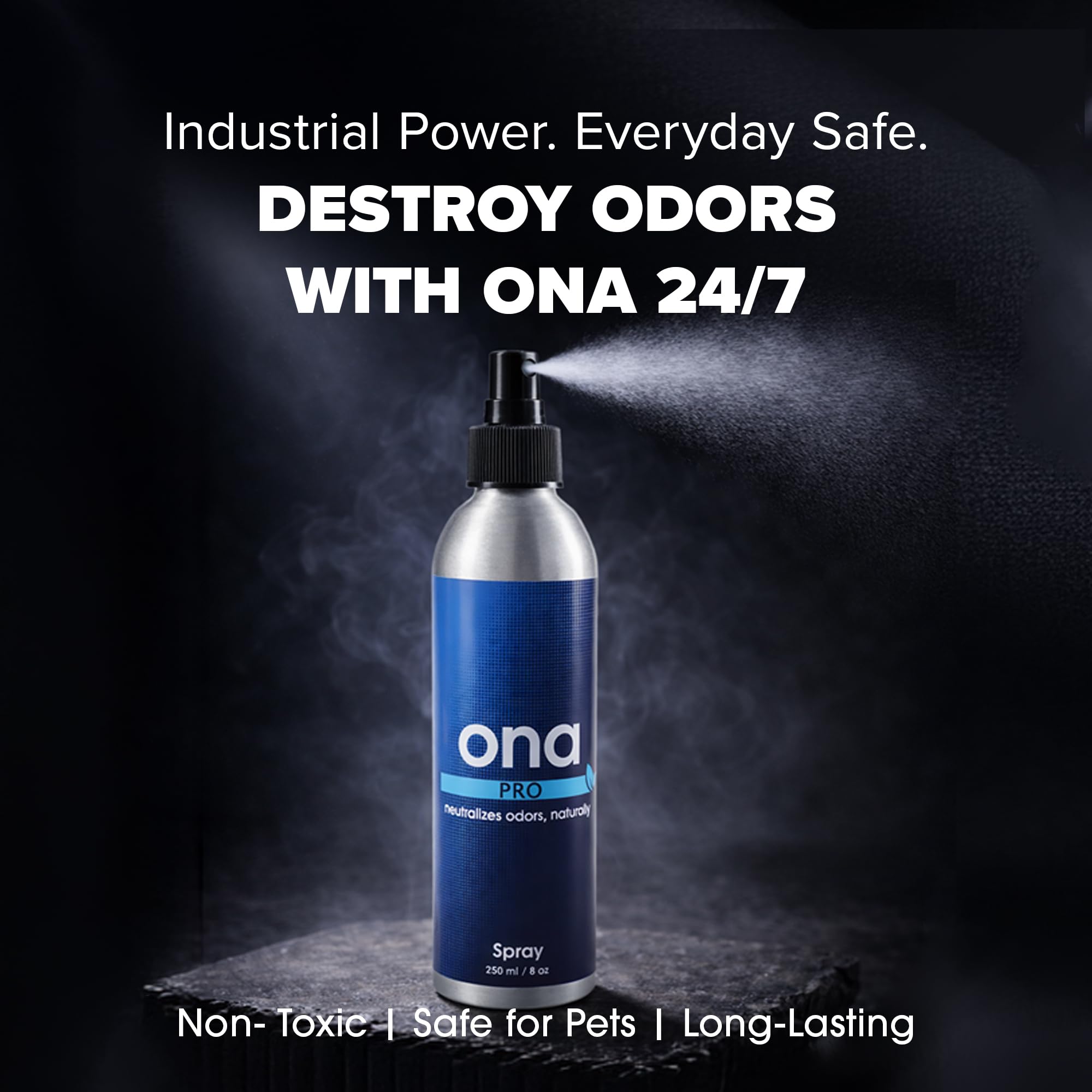 Ona Products Spray Pro Odor Neutralizer 250ml/ 8oz Pump