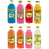 BeeQ Box - (Pack of 8) Variety Calypso Lemonade , 8 Differnt Flavors : Original Lemonade , Island Wave , Paradise Punch , Ocean Blue , Southern Peach