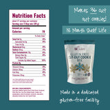 gfJules Certified Gluten Free Cut Out Cookie Baking Mix | No Grit, Non-GMO, Vegan | Certified Top 9 Allergen-Free & Kosher | Make 36 Sugar Cookies | 19 Ounces
