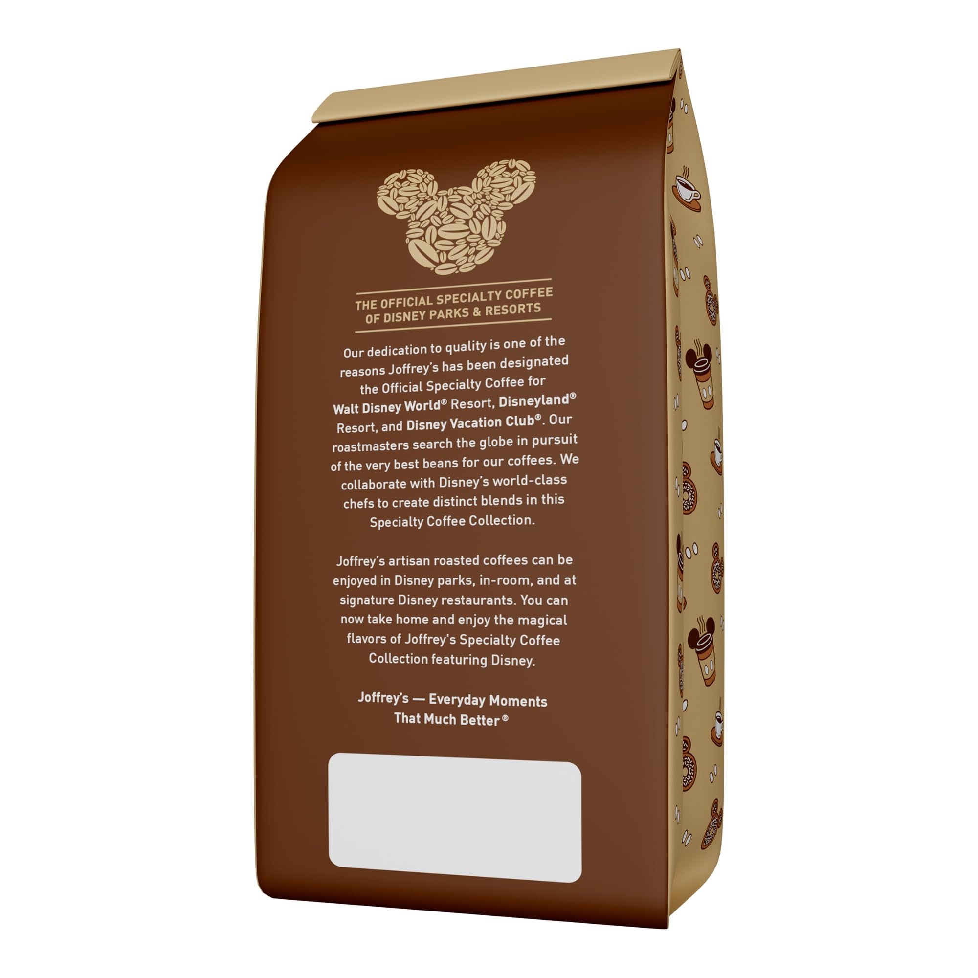 Joffrey’s Coffee - Disney Mickey Mouse Heavenly Hazelnut | Buttery Hazelnut and Cream (Ground, 11oz)