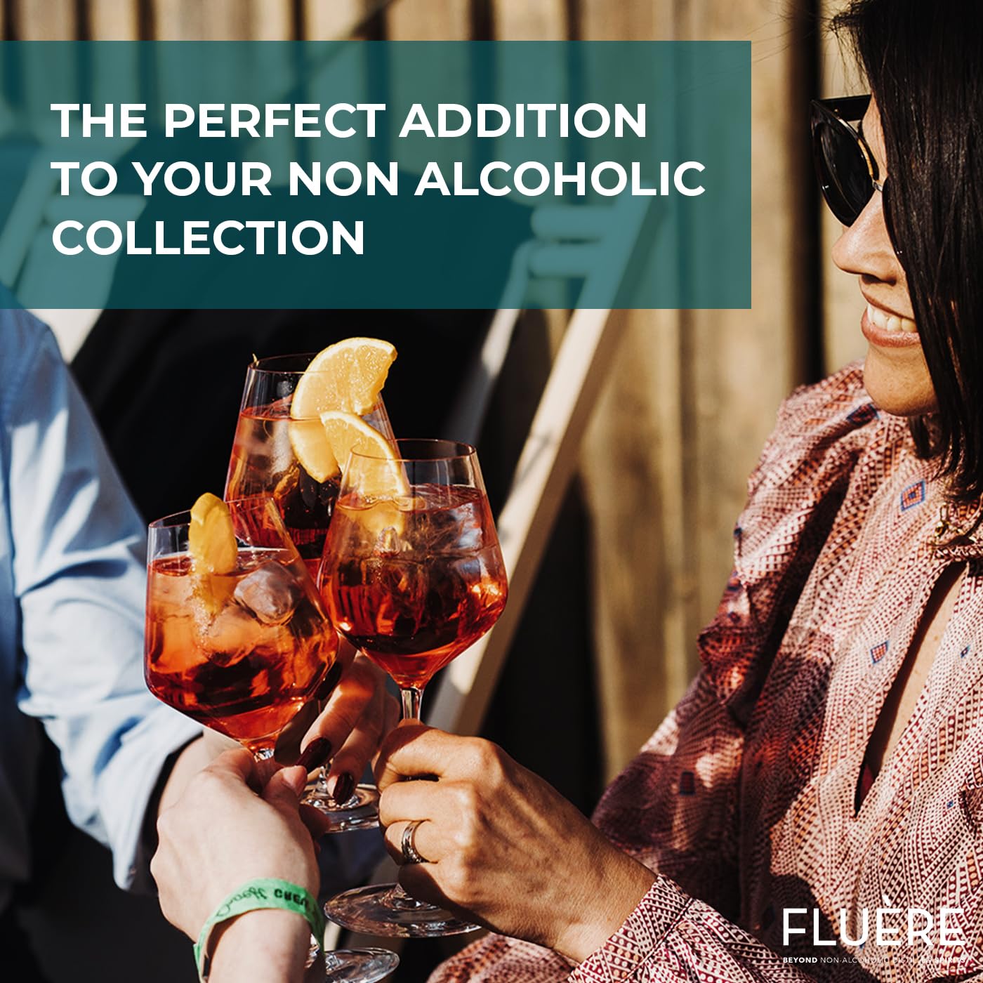 FLUÈRE BITTER | Non Alcoholic Aperitivo Bittersweet Liqueur Alternative | Award Winning Non-Alcoholic Spirit | Ideal for Non-Alcoholic Cocktails