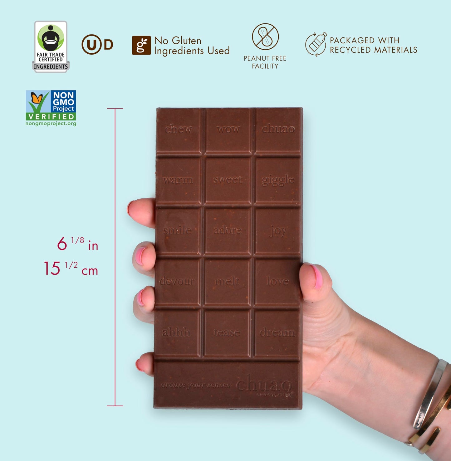 Chuao Chocolatier Spicy Maya Dark Chocolate Bars | Gourmet Cinnamon Cayenne Artisan No Preservatives | 4 Pack (2.8 oz each)