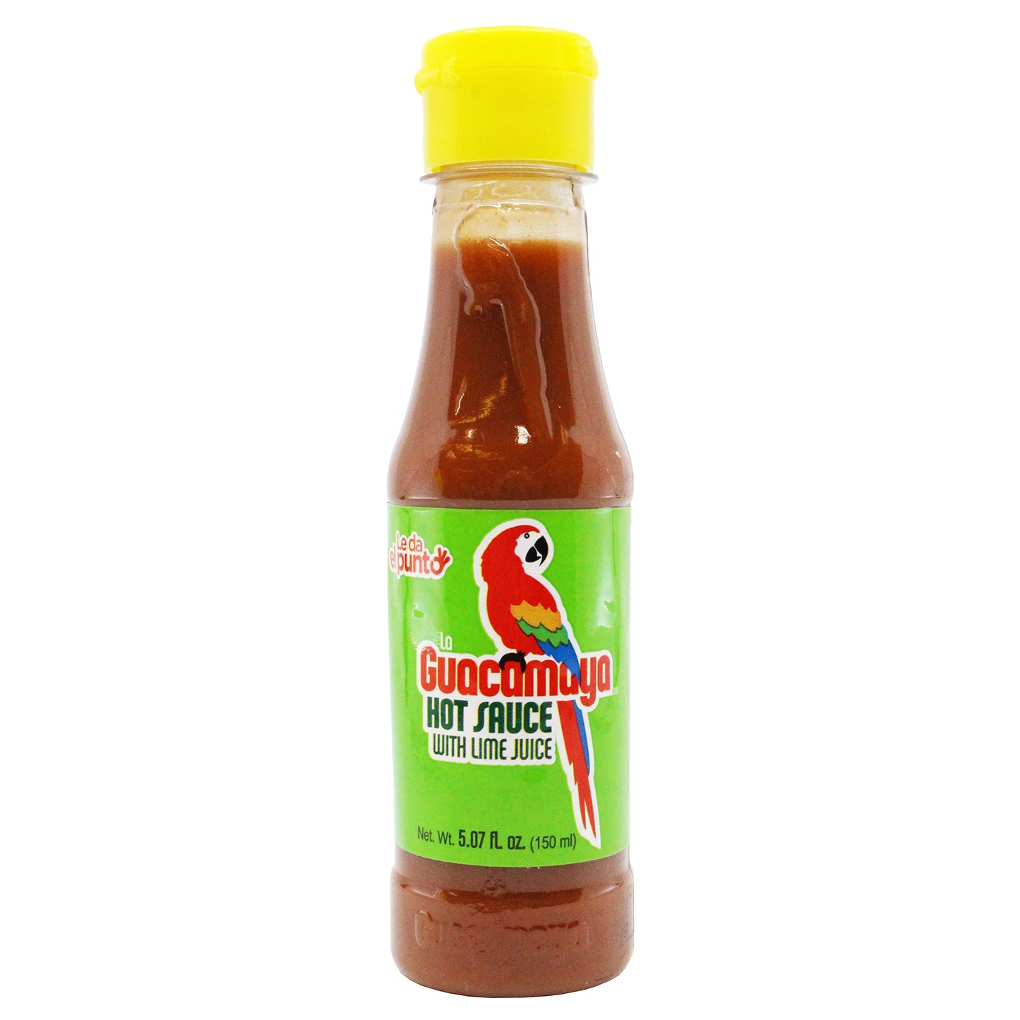 La Guacamaya Hot Sauce with Lime Juice (1 x 5.07 oz. Bottle)