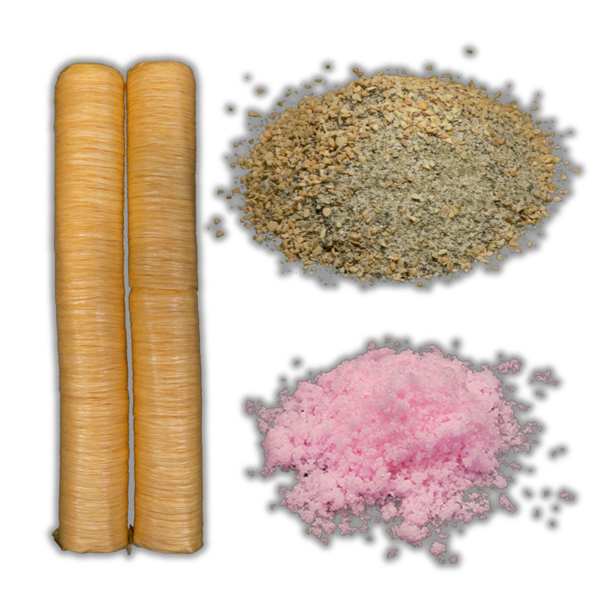 Bearded Butchers Smoked Kielbasa Sausage DIY Kit - Traditional Mild Kielbasa Seasoning, 32mm Collagen Casings & Pink Curing Salt - Makes Up to 25 lbs