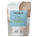 Waka Instant Black Tea Mix Pouch, Decaffeinated - 100% Tea Leaves, No Additives, Unsweetened Tea Powder for 50 Quarts or 200 Cups - Easy Quick Hot