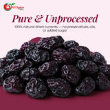 NY Spice Shop Currants Dried Fruit - 3 Pound Currant Raisins - Dried Currants for Baking - Naturally Dried Red Currants - Sweet Black Currant Dried