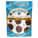 UNDERCOVER Chocolate Quinoa Crisps Dark Chocolate + Sea Salt 13 Ounce (Pack of 1)