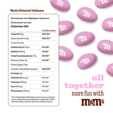 M&M’S WORLD Peanut Pink Chocolate Candy - 2lbs of Bulk Candy in Resealable Pack for Candy Buffet,Birthday Parties,Theme Meetings,Candy Bar,Sweet Stuff