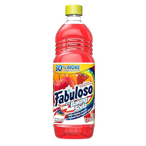 Fabuloso All Purpose Cleaner with Baking Soda, Citrus and Fruits 22oz Pack (3)
