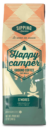 Paramount Roasters Ground Coffee (Happy Camper, S'Mores Flavored Coffee)