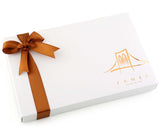 Premium Holiday Gourmet Chocolates Gift Box - Handmade Chocolate Truffles Candy in a Luxury Gift Box Basket - Set of Dairy Free Kosher Artisanal