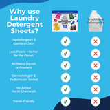 Miss Mouth's Stain Remover Spray & Detergent Sheet Bundle - 3 Bottles, 30 Sheets - On-the-Go Cleaning for Diaper Bag Essentials - Fresh & Set-In Stain
