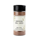 Olive & Vine Ground Dill Seed, Earthy Flavor, For Pickling & Dressings, Rich Tradition, Authentic Taste, For Global Recipes (2.4 Ounce)