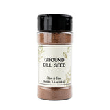 Olive & Vine Ground Dill Seed, Earthy Flavor, For Pickling & Dressings, Rich Tradition, Authentic Taste, For Global Recipes (2.4 Ounce)