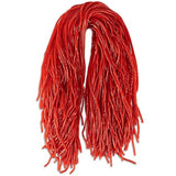 Dee Best Strawberry Flavored Red String Licorice Candy | Mouthwatering Soft, Chewy Extra Long Shoestring Licorice Vine Laces Old Fashioned Candy |