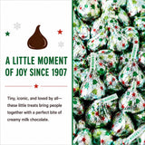 Hershe,y Kisses 2LBS Sugar Cookie Flavored Chocolate Candy 192 pcs Bulk Bag Individually Wrapped Creamy Chocolate Treats for Holiday Parties, Candy
