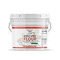 Unpretentious Whole Wheat Flour, Hard Red Wheat, Baking & Cookies, Breads & More (6 Pound)