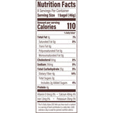 Thomas' Plain Bagel Thins, 8 Pre-Sliced Bagels with No High Fructose Corn Syrup, 13 Oz