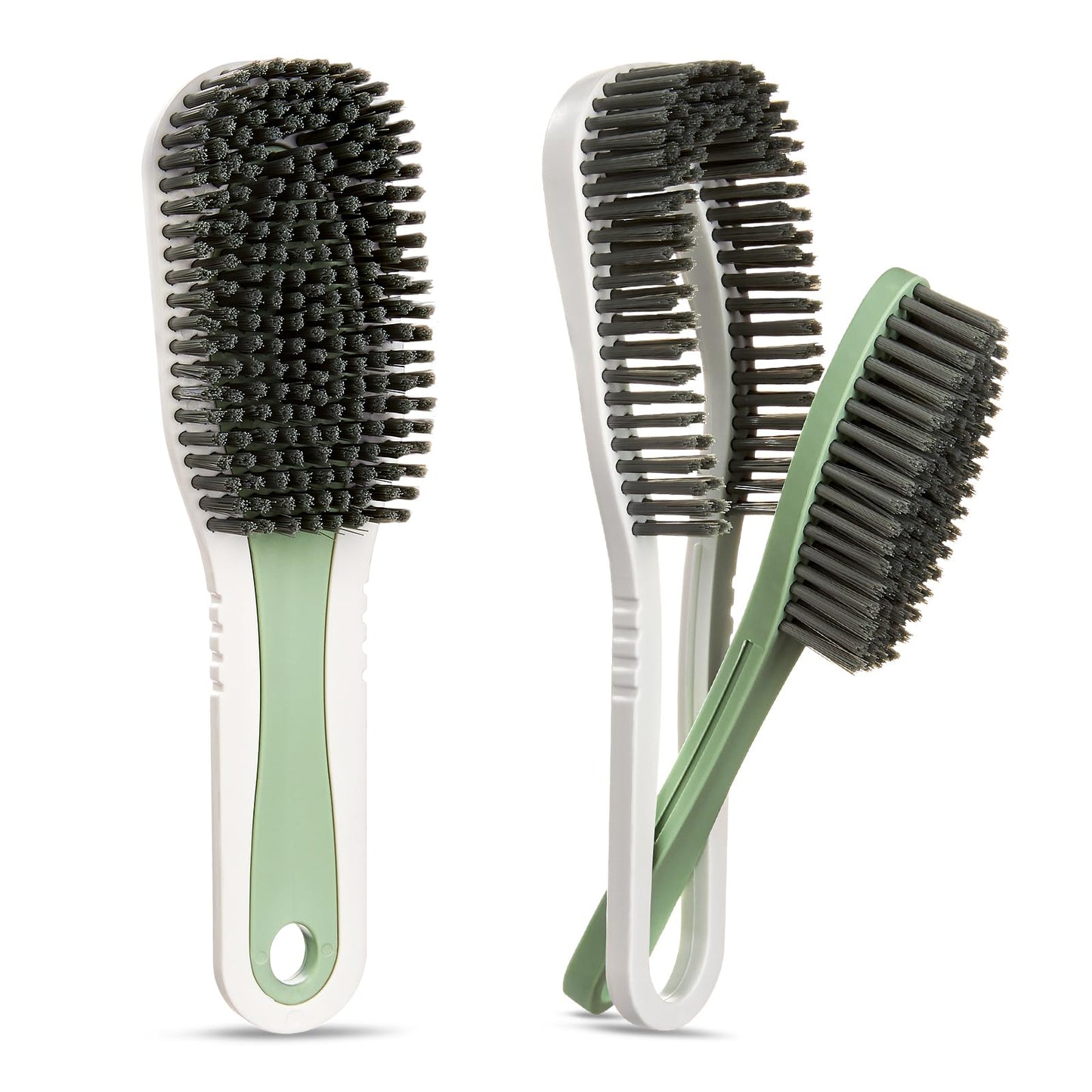 Shoe Cleaning Brush Laundry Brush,Comfort Grip Soft Scrub Brushes for Household Use,Detachable Dual-Use Cleaning Brush Tool - for Clothes Shoes