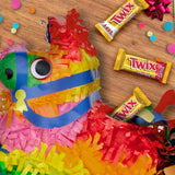 ASSORTIT X Twix Fun Size Miniatures Caramel Cookie Bars Individually Wrapped Candies Bulk 1.5 Lbs, 35+ Pcs Perfect for Trick Or Treat, Parties, Pinata