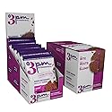 3PM Afternoon Bites Dark Chocolate Almond Functional Cookies, with Postbiotics and 5g of Protein, box of 12 individually wrapped cookies