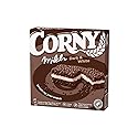 Corny Milch Dark & White Milk Sandwich Cereal Bar | Milk Cream Combined With Valuable Cereals | With Delicious Cocoa Crispies | 4 x 30 g Bars | 1 x