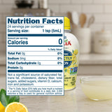 Italia Garden Organic Lemon & Lime Juice Variety Pack - 4oz Each (Pack of 2) - 100% Organic Juices - Perfect for Cooking, Drinks, Marinades & More