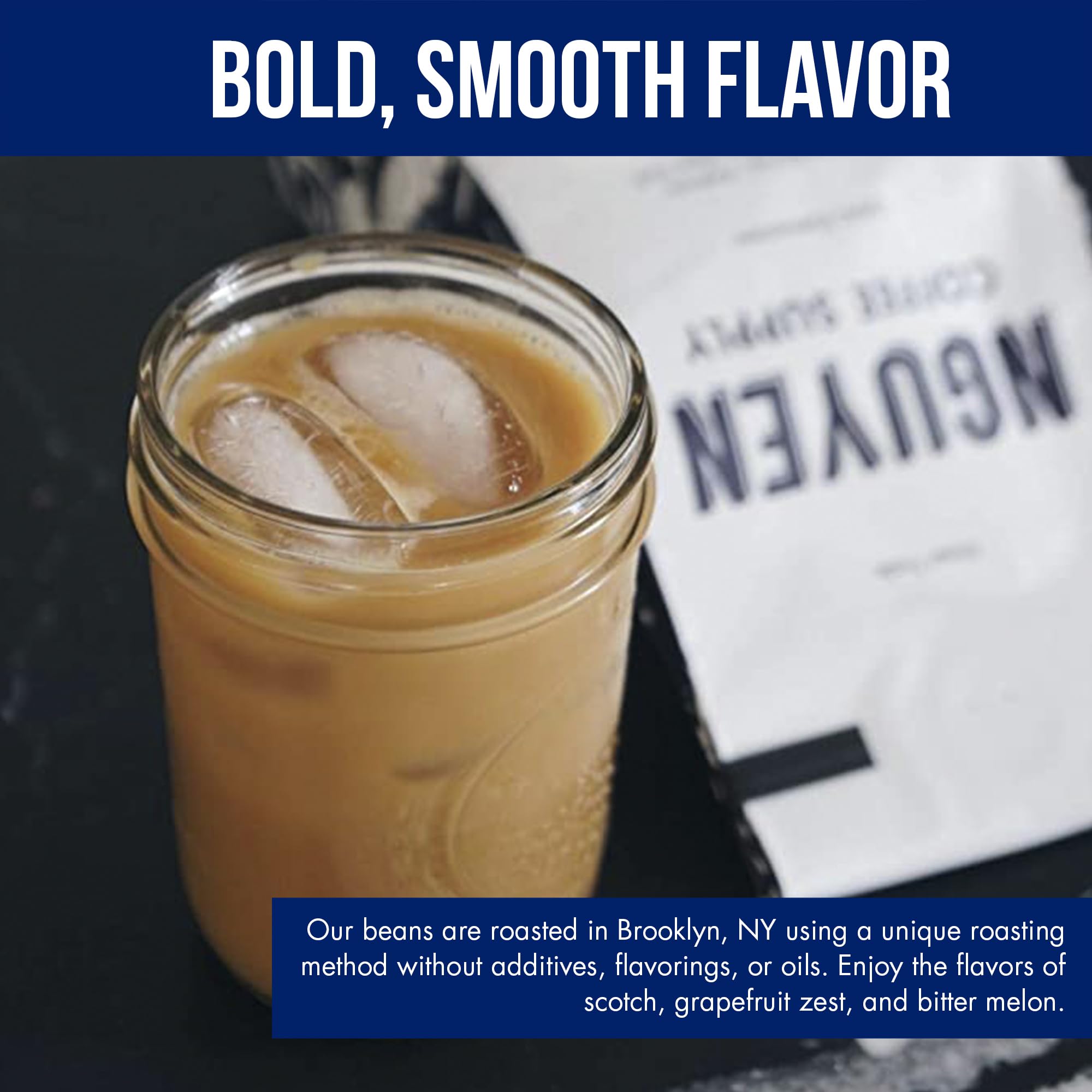 Nguyen Coffee Supply - Truegrit Robusta: Medium Roast Premium Whole Coffee Beans, Vietnamese Single Origin, Direct Trade, Low Acid with High Caffeine