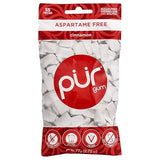 PUR 100% Xylitol Chewing Gum, Cinnamon, 55 Pieces per Bag - Sugar-Free + Aspartame Free, Vegan + non GMO